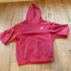 Nike Kids pink hoodie